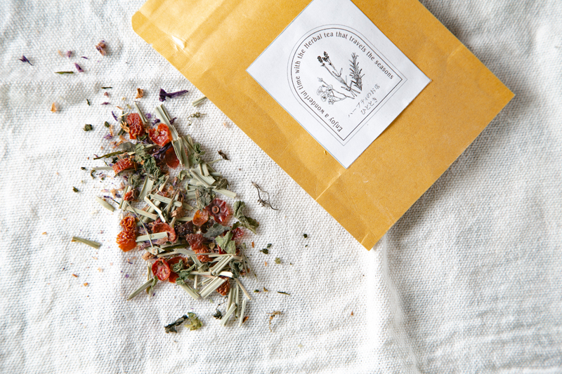 旅するハーブティー 虹色